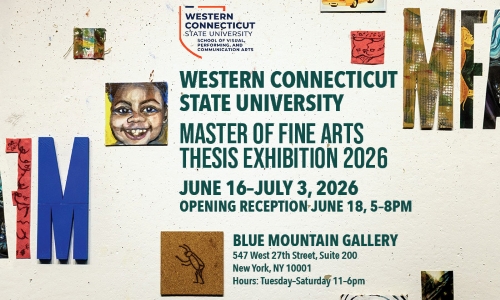 MFA Blue Mountain Gallery Exhibition flyer