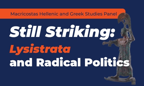 Lysistrata and Radical Politics graphic